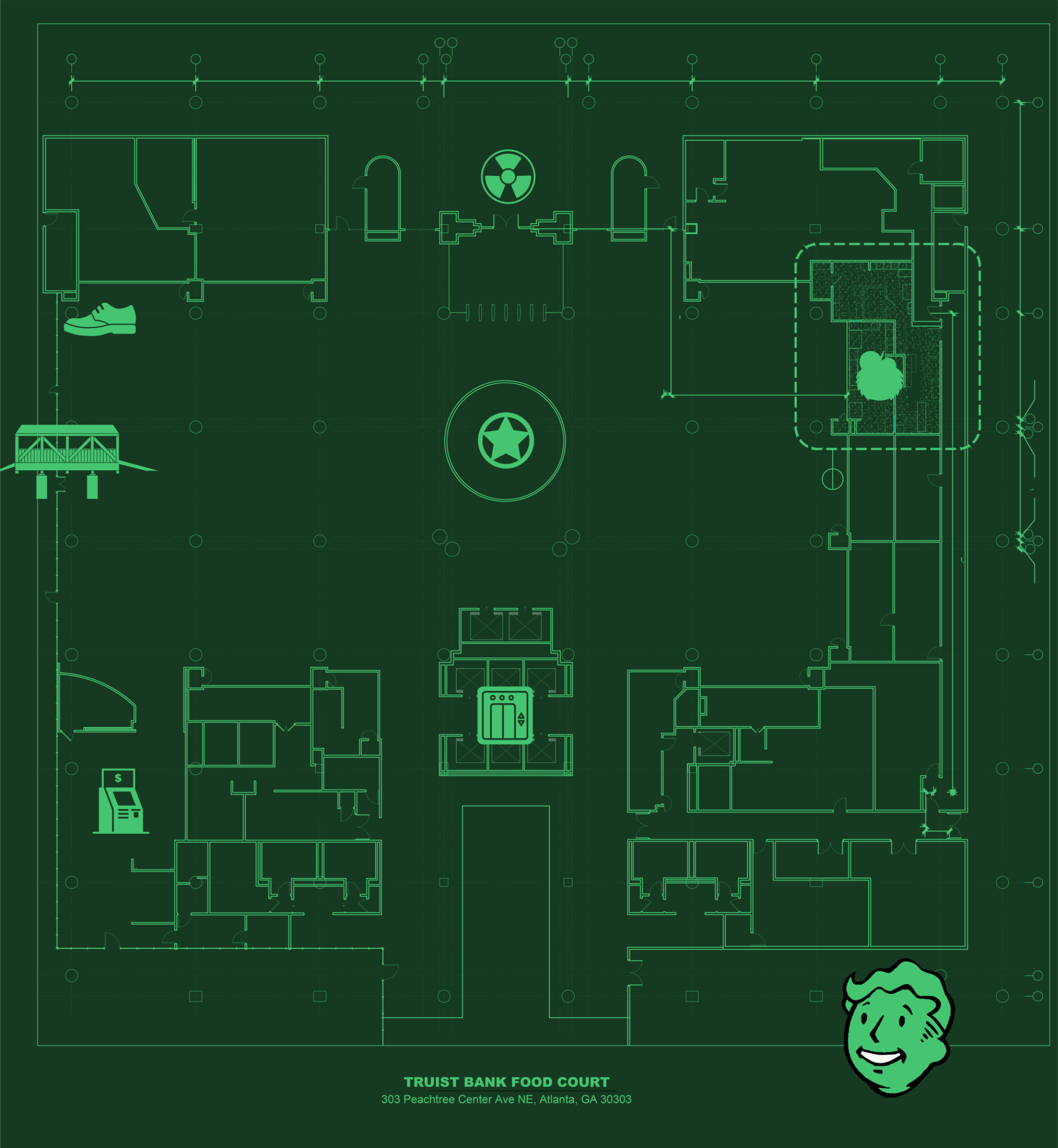 Truist cap hunt map