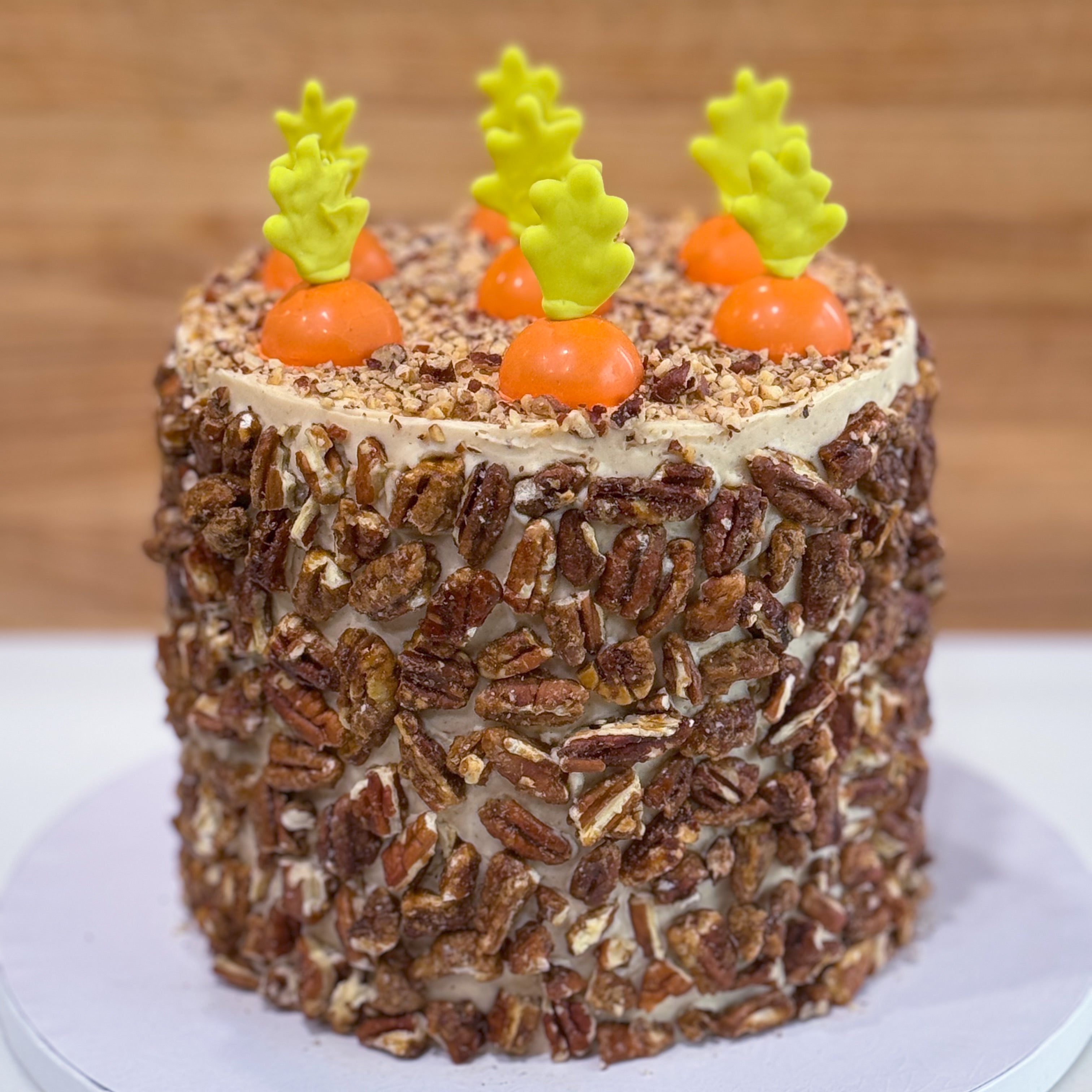 Praline'd Carrot Cake
